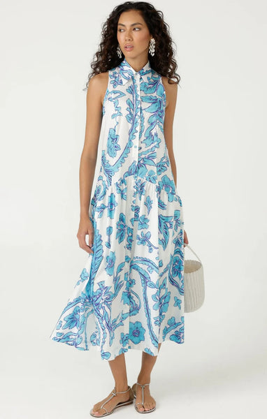 Sacha Drake - Anafi Dress - White Aqua