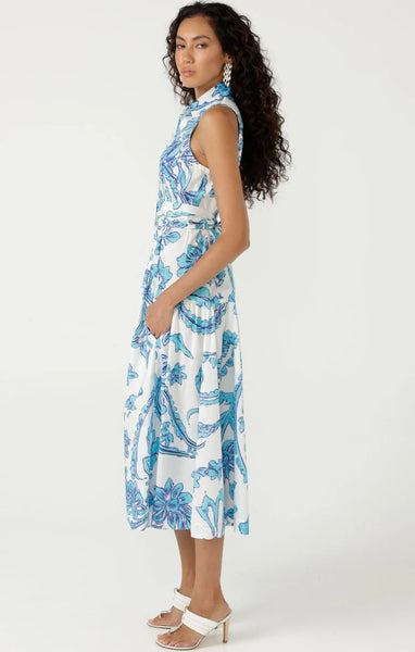 Sacha Drake - Anafi Dress - White Aqua