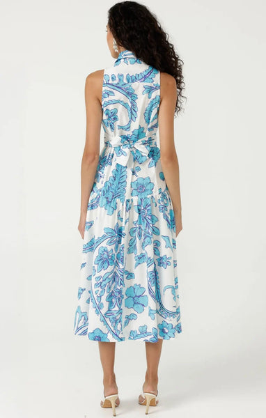 Sacha Drake - Anafi Dress - White Aqua