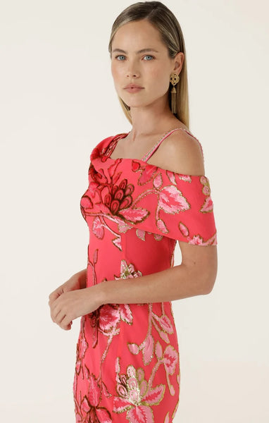 Sacha Drake - Aurelius Dress - Watermelon Gold