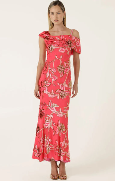 Sacha Drake - Aurelius Dress - Watermelon Gold