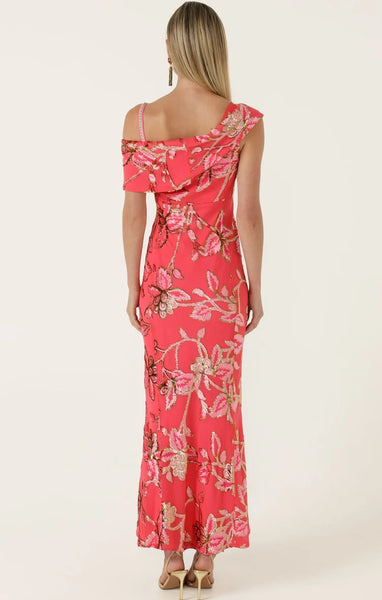 Sacha Drake - Aurelius Dress - Watermelon Gold