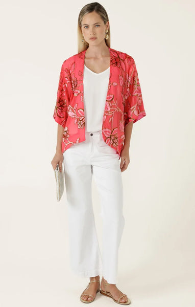 Sacha Drake - Blossom Kimono - Watermelon Gold
