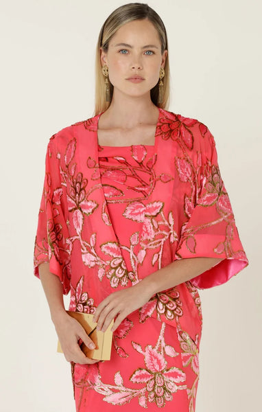 Sacha Drake - Blossom Kimono - Watermelon Gold
