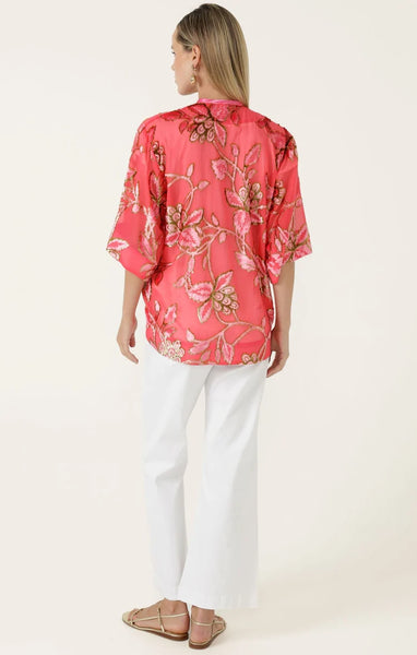 Sacha Drake - Blossom Kimono - Watermelon Gold