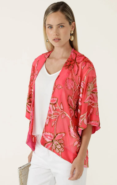Sacha Drake - Blossom Kimono - Watermelon Gold