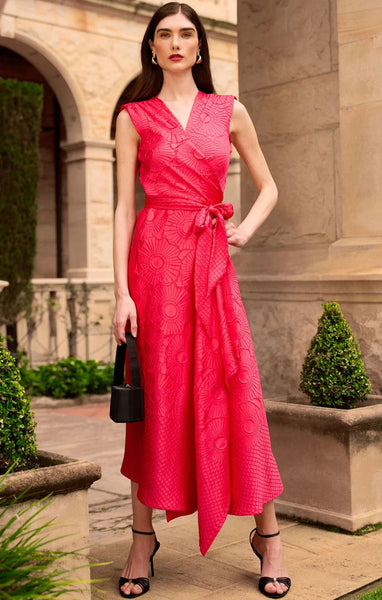 Sacha Drake - Camelia Wrap Dress - Pink