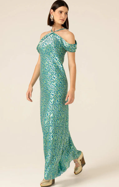 Sacha Drake - Cloud Nine Dress - Aqua Turquoise
