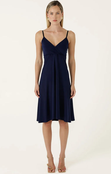 Sacha Drake - Cloudland Wrap Dress - Navy White Spot