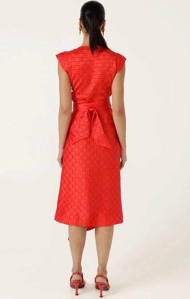 Sacha Drake - Crown Wrap Dress - Red