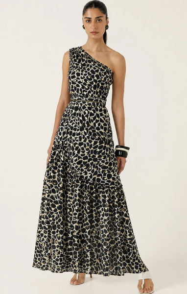 Sacha Drake - Daria Maxi Dress - Black Ivory Gold