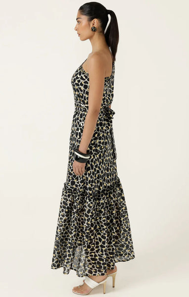 Sacha Drake - Daria Maxi Dress - Black Ivory Gold