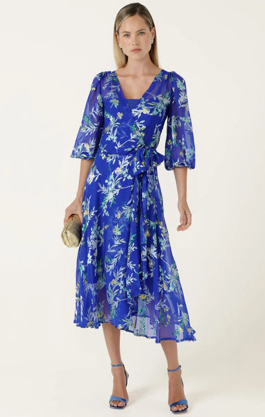 Sacha Drake - Elsbeth Dress - Sapphire Floral