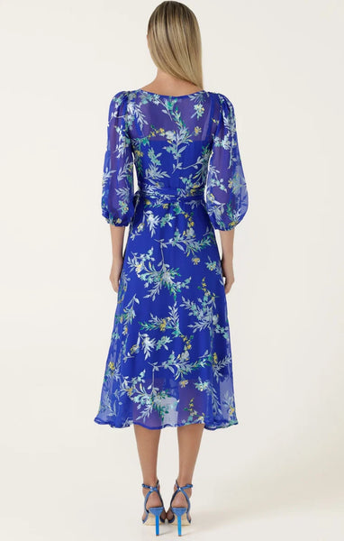 Sacha Drake - Elsbeth Dress - Sapphire Floral