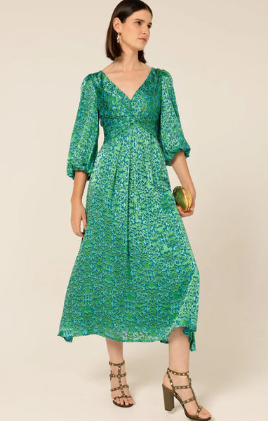 Sacha Drake - Ethereal Eden Midi Dress - Emerald