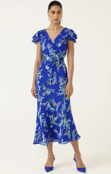 Sacha Drake - Evelyn Dress - Sapphire Floral