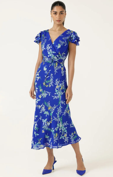 Sacha Drake - Evelyn Dress - Sapphire Floral