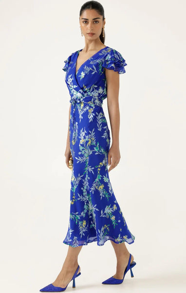 Sacha Drake - Evelyn Dress - Sapphire Floral