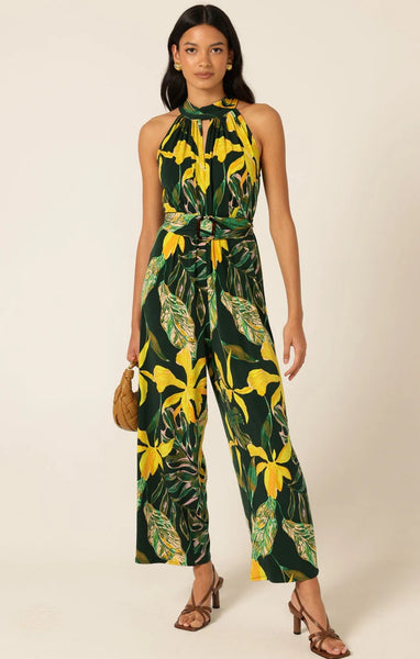 Sacha Drake - Lemon Lagoon Jumpsuit - Forest Palm