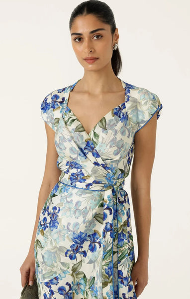 Sacha Drake - Mariette Wrap Dress - Blue Iris