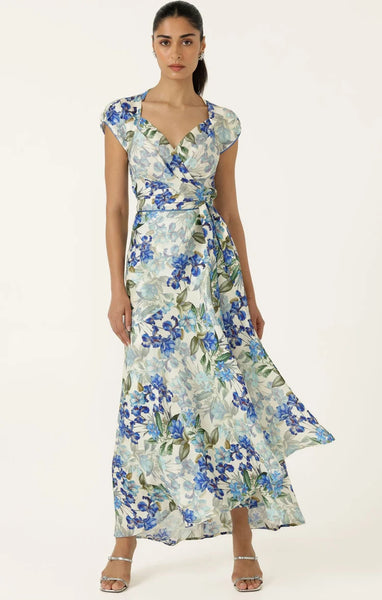 Sacha Drake - Mariette Wrap Dress - Blue Iris