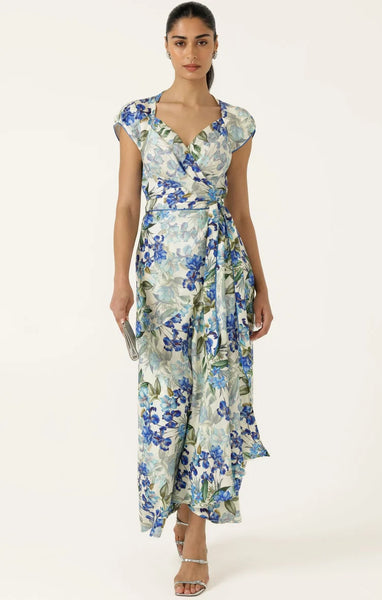 Sacha Drake - Mariette Wrap Dress - Blue Iris