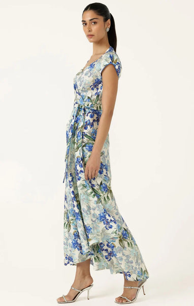 Sacha Drake - Mariette Wrap Dress - Blue Iris