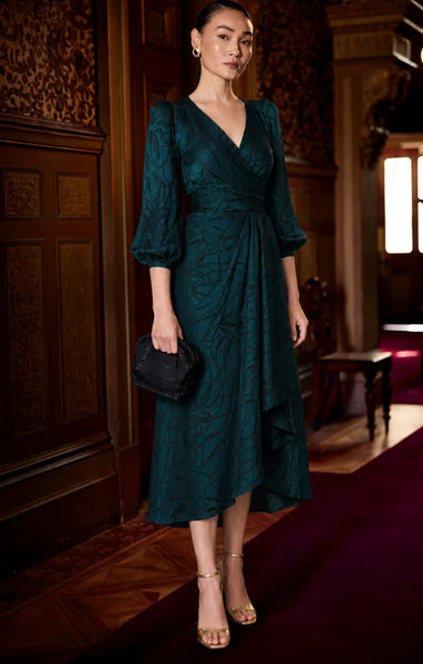 Sacha Drake - Michaella Wrap Dress - Teal