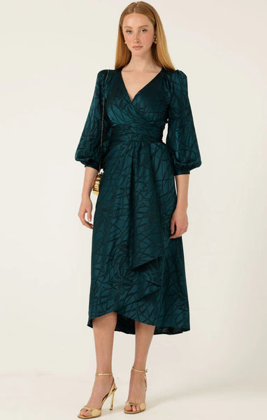 Sacha Drake - Michaella Wrap Dress - Teal