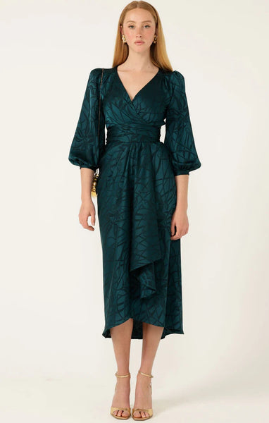 Sacha Drake - Michaella Wrap Dress - Teal