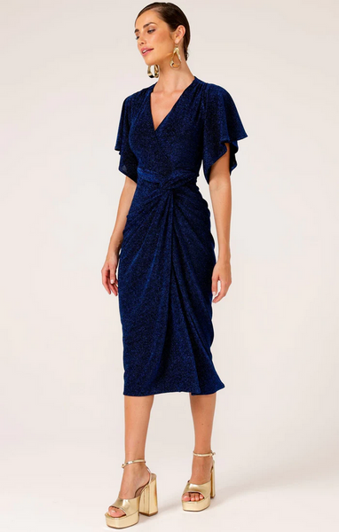 Sacha Drake - The Emporium Dress - Sapphire Lurex