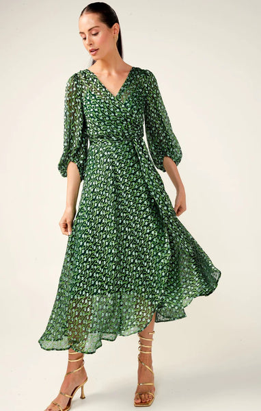 Sacha Drake - Wonderland Midi Dress - Emerald