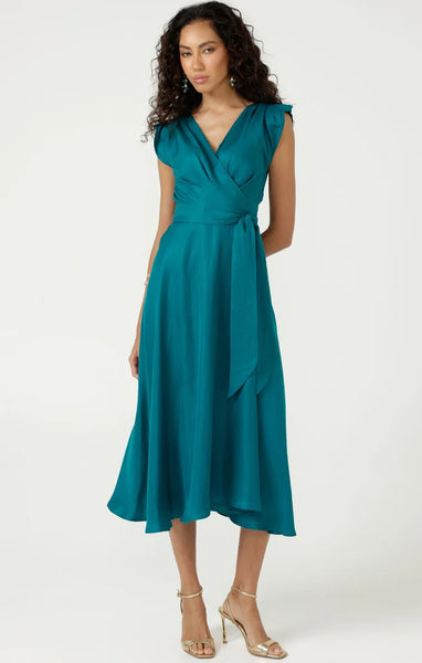 Sacha Drake - Xenia Wrap Dress - Peacock