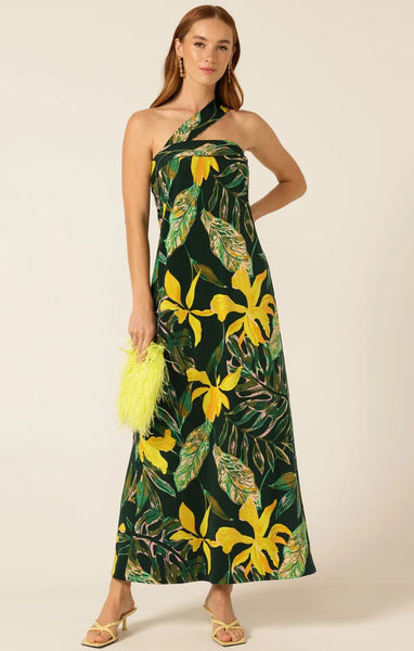 Sacha Drake - Zesty Squeeze Maxi Dress - Forest Palm