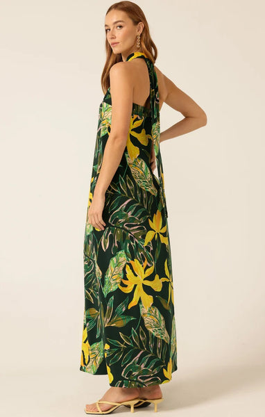 Sacha Drake - Zesty Squeeze Maxi Dress - Forest Palm