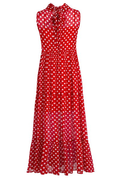 Trelise Cooper - You Tier Me Up Dress - Red/White