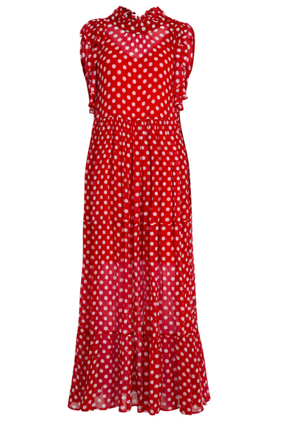 Trelise Cooper - You Tier Me Up Dress - Red/White