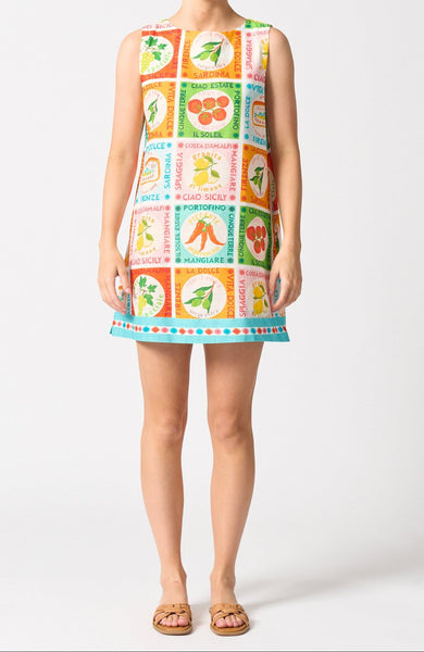 Walnut - Tahiti Dress - Ciao Sicily