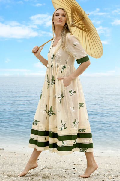 Trelise Cooper - My Lips are Sealed Dress - Sand