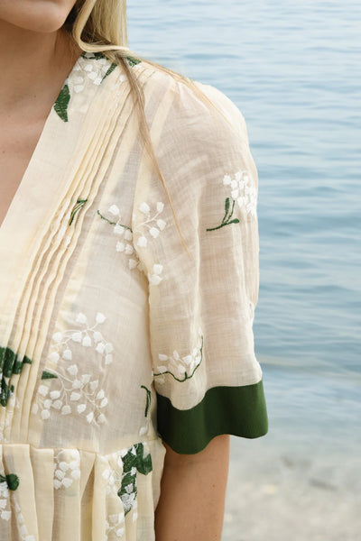 Trelise Cooper - My Lips are Sealed Dress - Sand