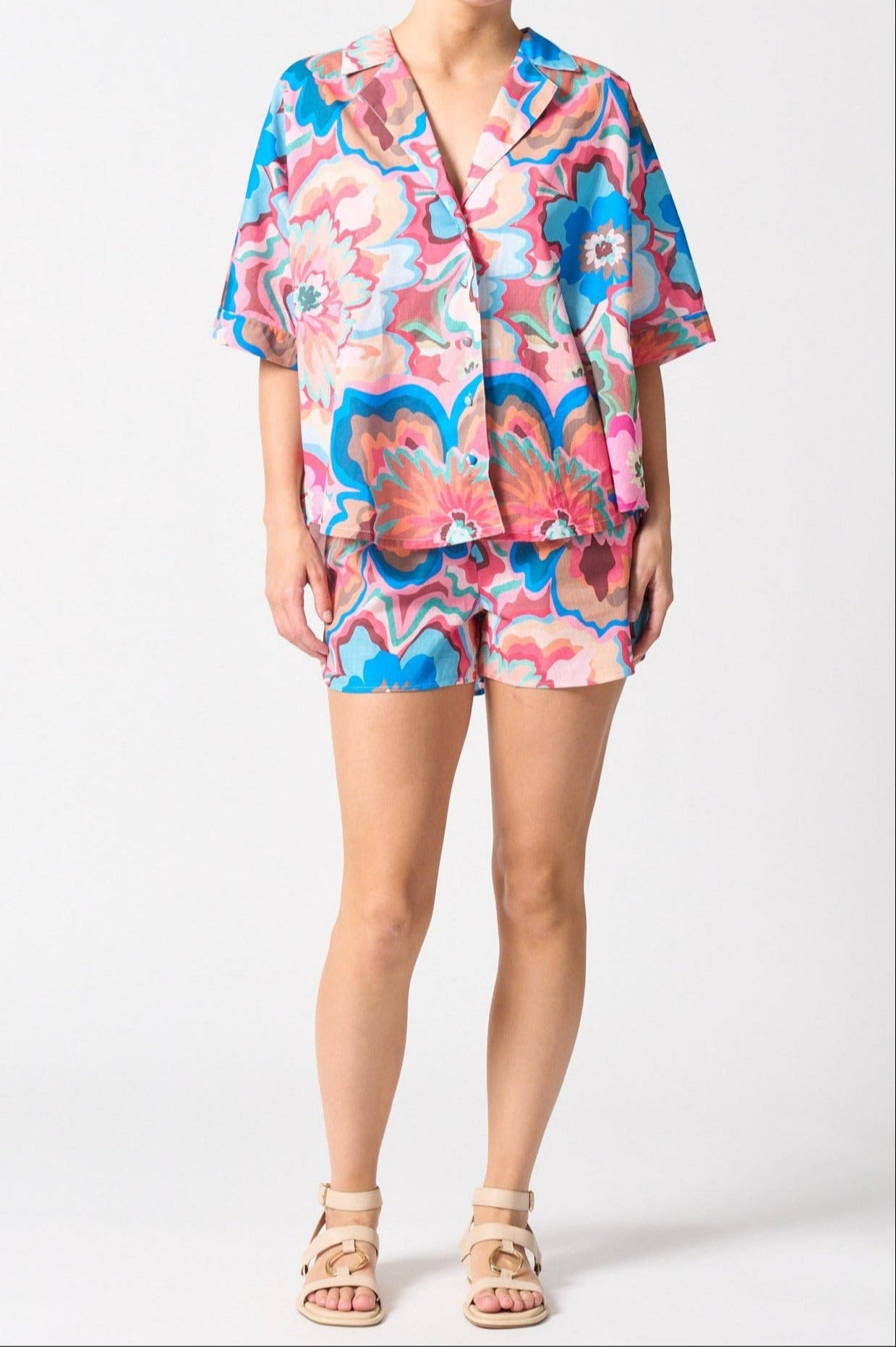 Walnut - Tropez Short - Bomba Di Fiori