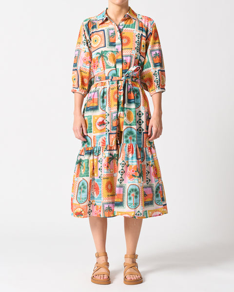 Walnut - Tuscany Dress - Spicy Summer