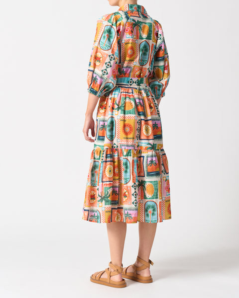 Walnut - Tuscany Dress - Spicy Summer