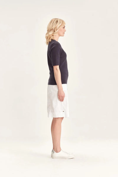 Verge - Acrobat Legian Skirt - White
