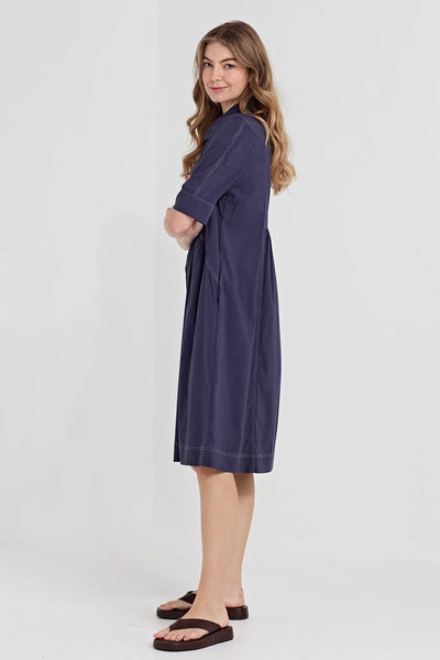 Verge - Acrobat Rosie Dress - Denim Marle