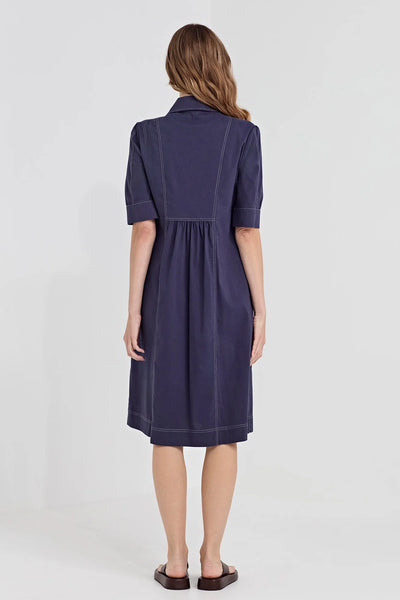 Verge - Acrobat Rosie Dress - Denim Marle