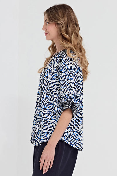 Verge - Nova Blouse - Ink