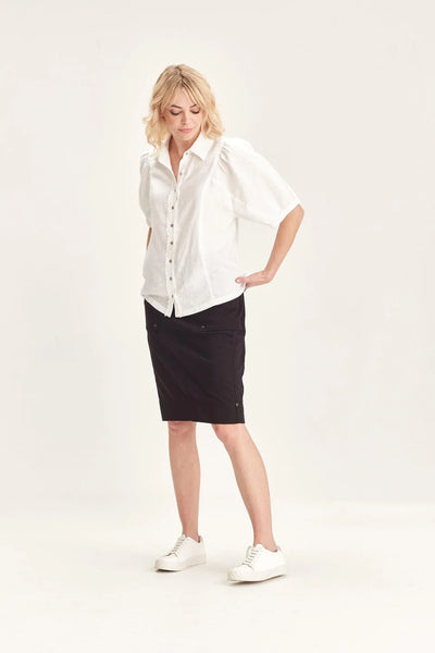 Verge - Acrobat Legian Skirt - Black