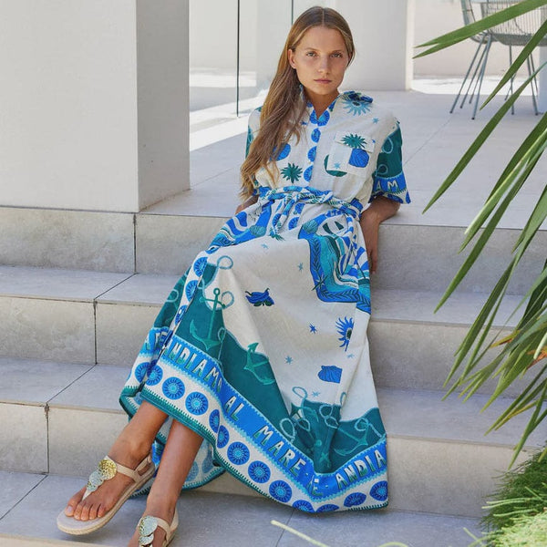 Walnut - Cannes Dress - Andiamo