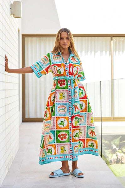 Walnut - Cannes Dress - Ciao Sicily